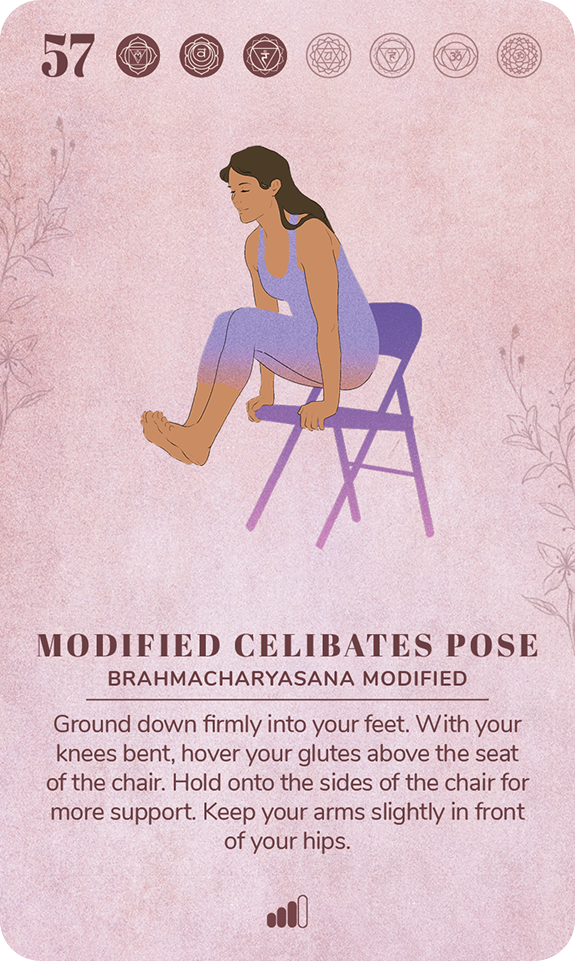 Card 57, Modified Celibates Pose