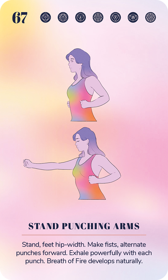 Card 67 from the Kundalini Yoga Deck