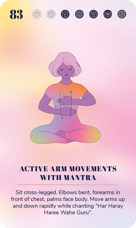 Card 83 from the Kundalini Yoga Deck