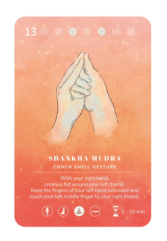 Card 13, Shankha Mudra