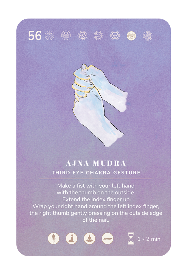 Card 56, Ajna Mudra