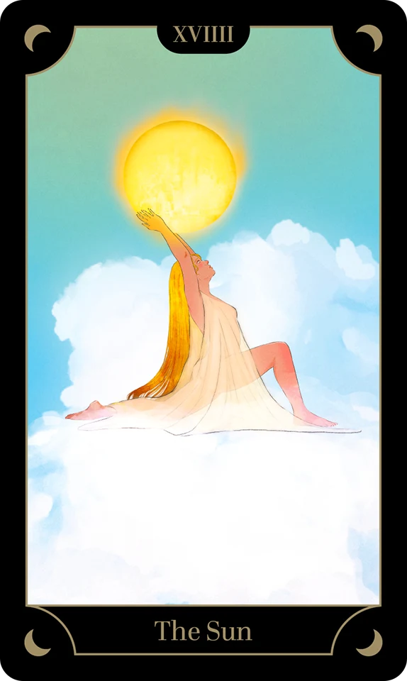 A card from the Tarot Yoga Deck