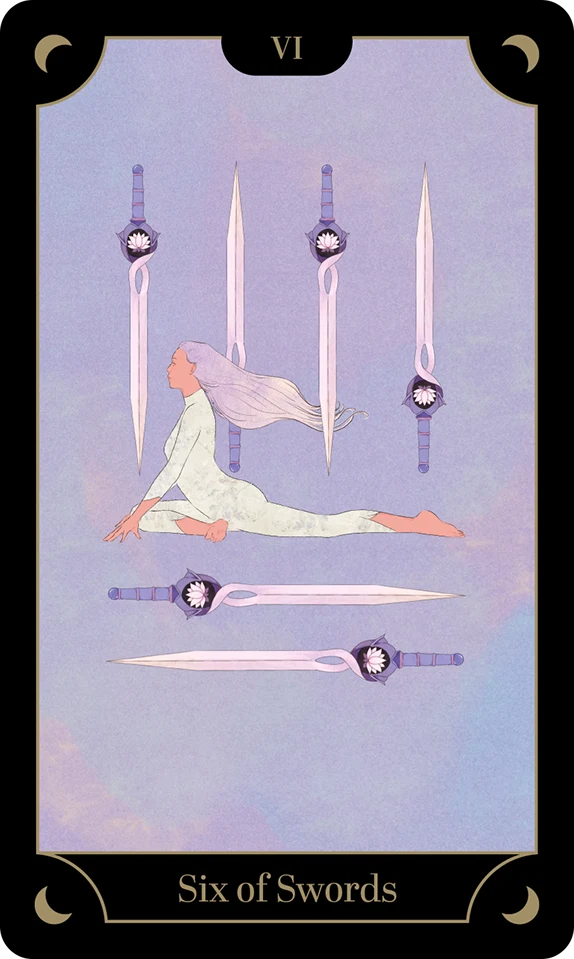 A card from the Tarot Yoga Deck