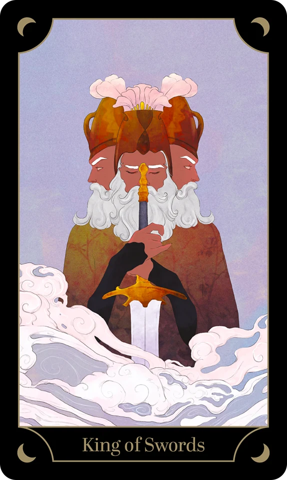 A card from the Tarot Yoga Deck