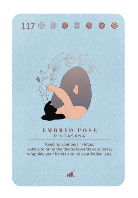 Card 117, Embryo Pose