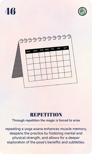 Ayurveda Yoga Deck card