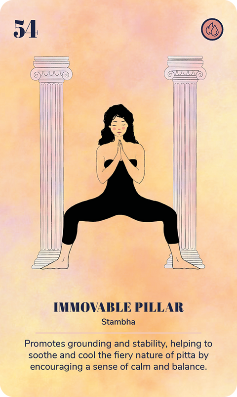 Ayurveda Yoga Deck card