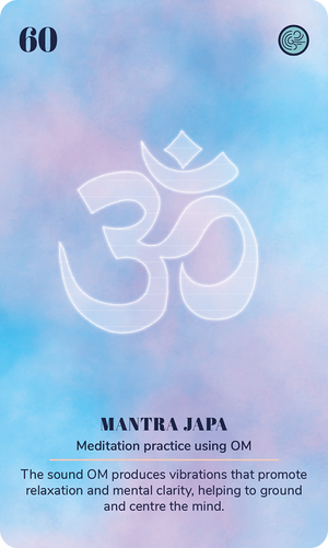 Ayurveda Yoga Deck card