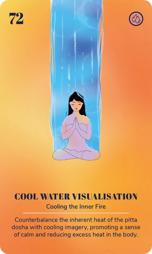 Ayurveda Yoga Deck card