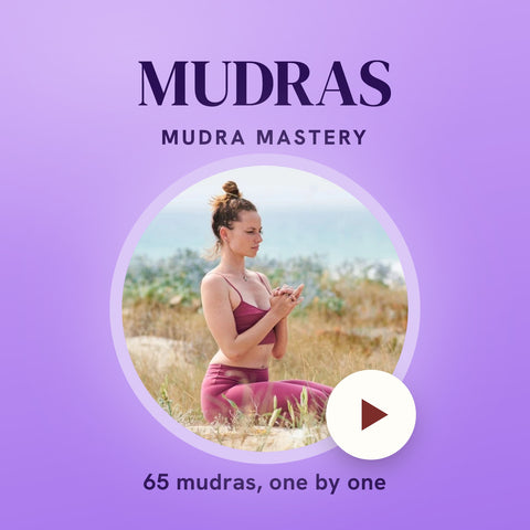 Mudra Mastery, online yoga course by Floga Academy