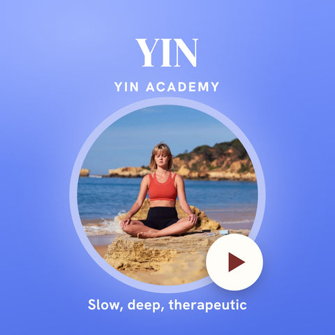 Yin Academy, online yoga course by Floga Academy