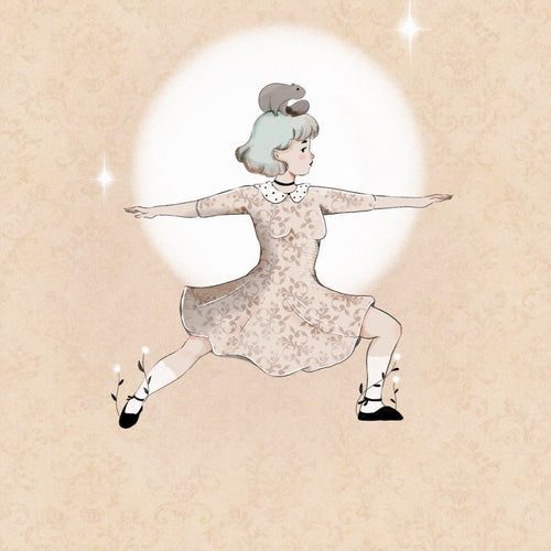 Floga Monthly cover illustration by Giulia Rosa, Beaver Moon