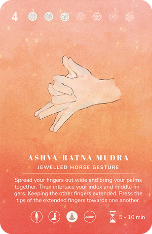 A Mudra Deck card