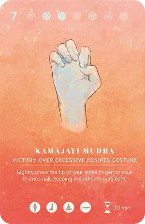 A Mudra Deck card