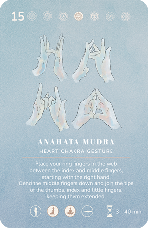 A Mudra Deck card