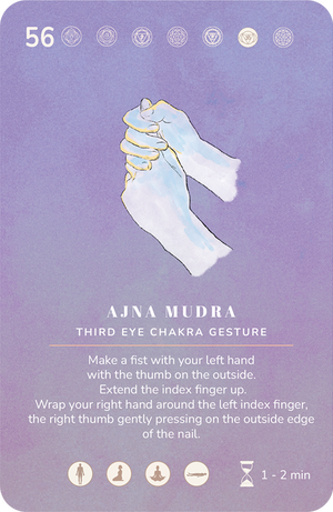 A Mudra Deck card