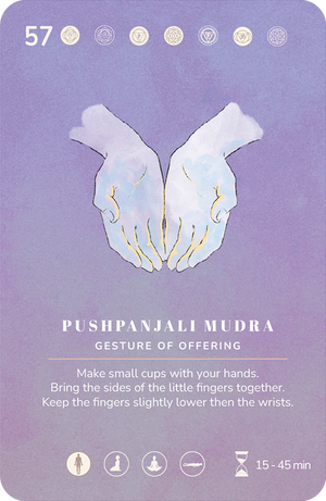 A Mudra Deck card