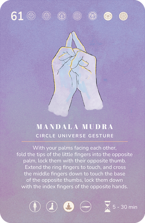A Mudra Deck card