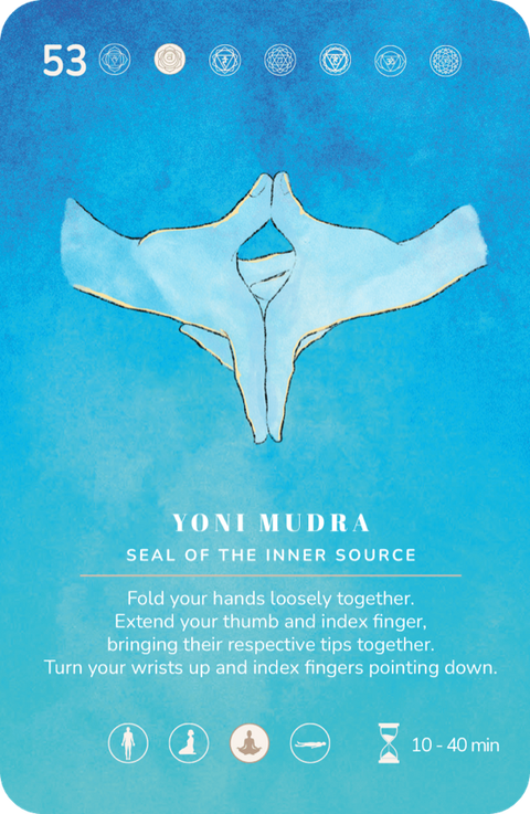A Mudra Deck card