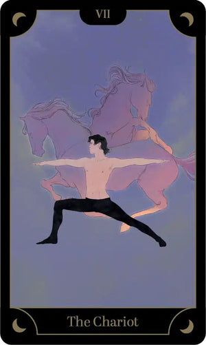 Tarot Yoga Deck card: The Chariot