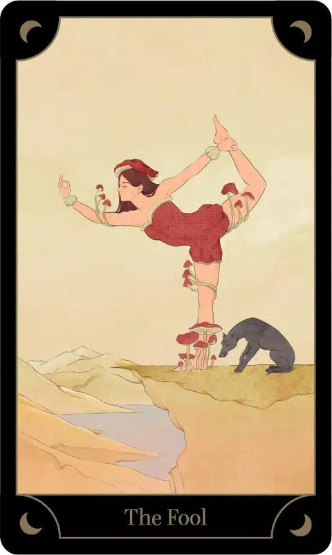 Tarot Yoga Deck card: The Fool