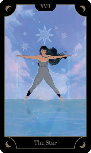 Tarot Yoga Deck card: The Star