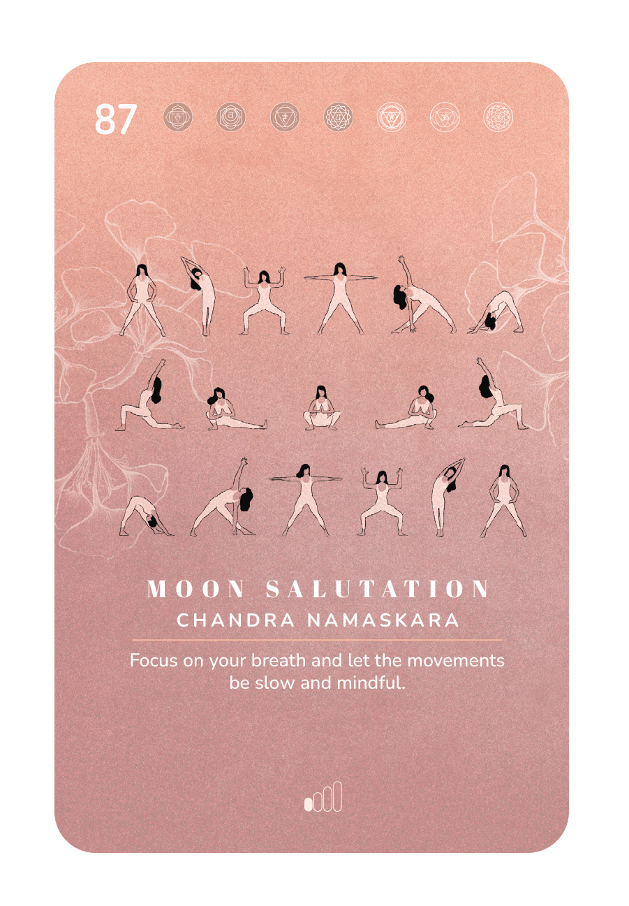 Cards that are movements, not only shapes