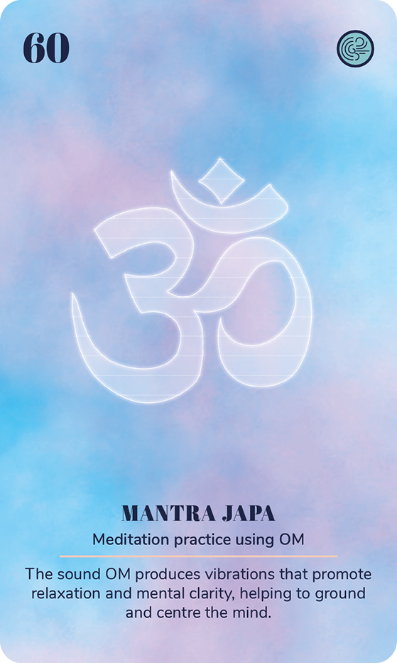 A card from the Ayurveda Yoga Deck: Sheetali breath