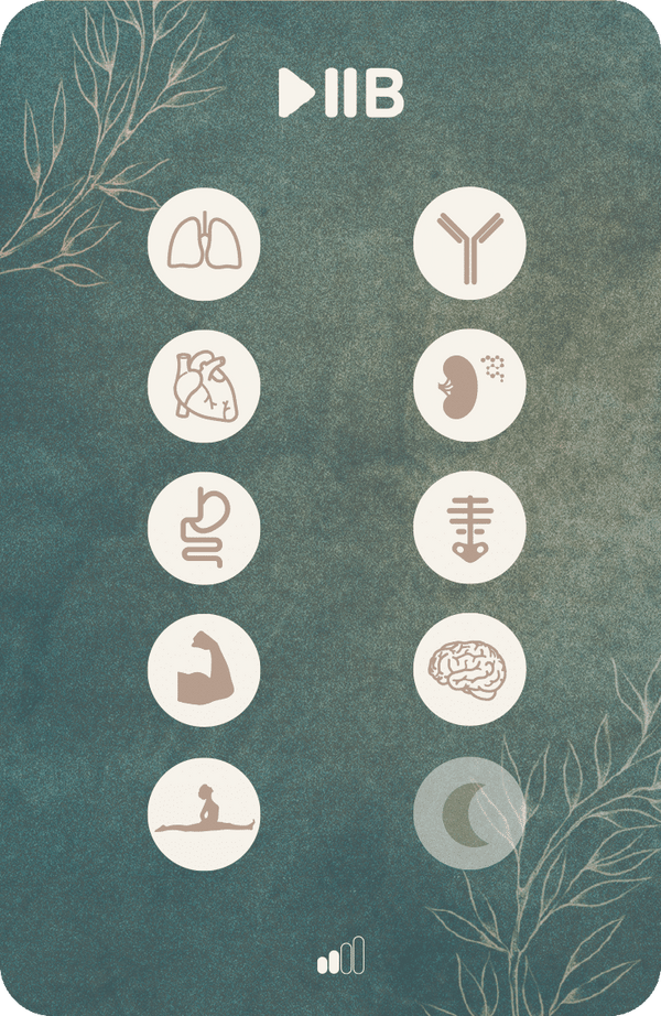 Triangle Pose card, back, with its benefits highlighted
