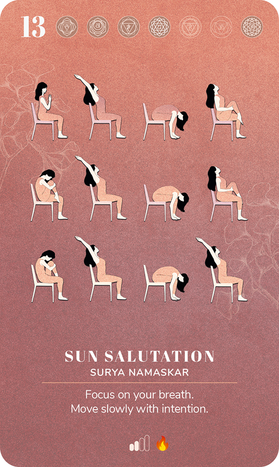 Card 13, Sun Flow