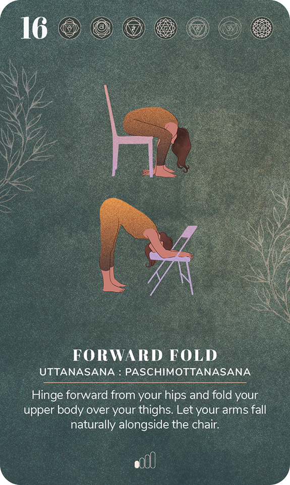 Card 16, Forward Fold