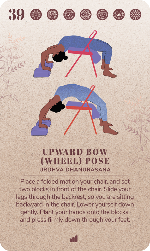 Card 39, Upward Bow (Wheel) Pose