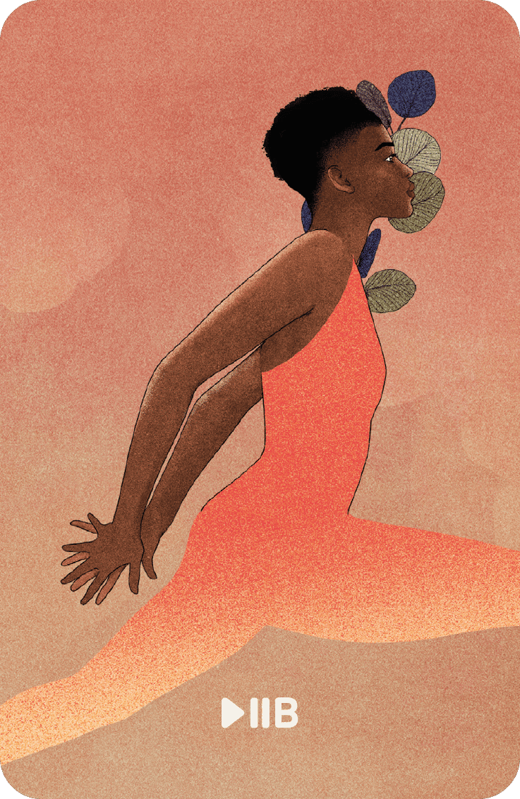 Back of the vinyasa card
