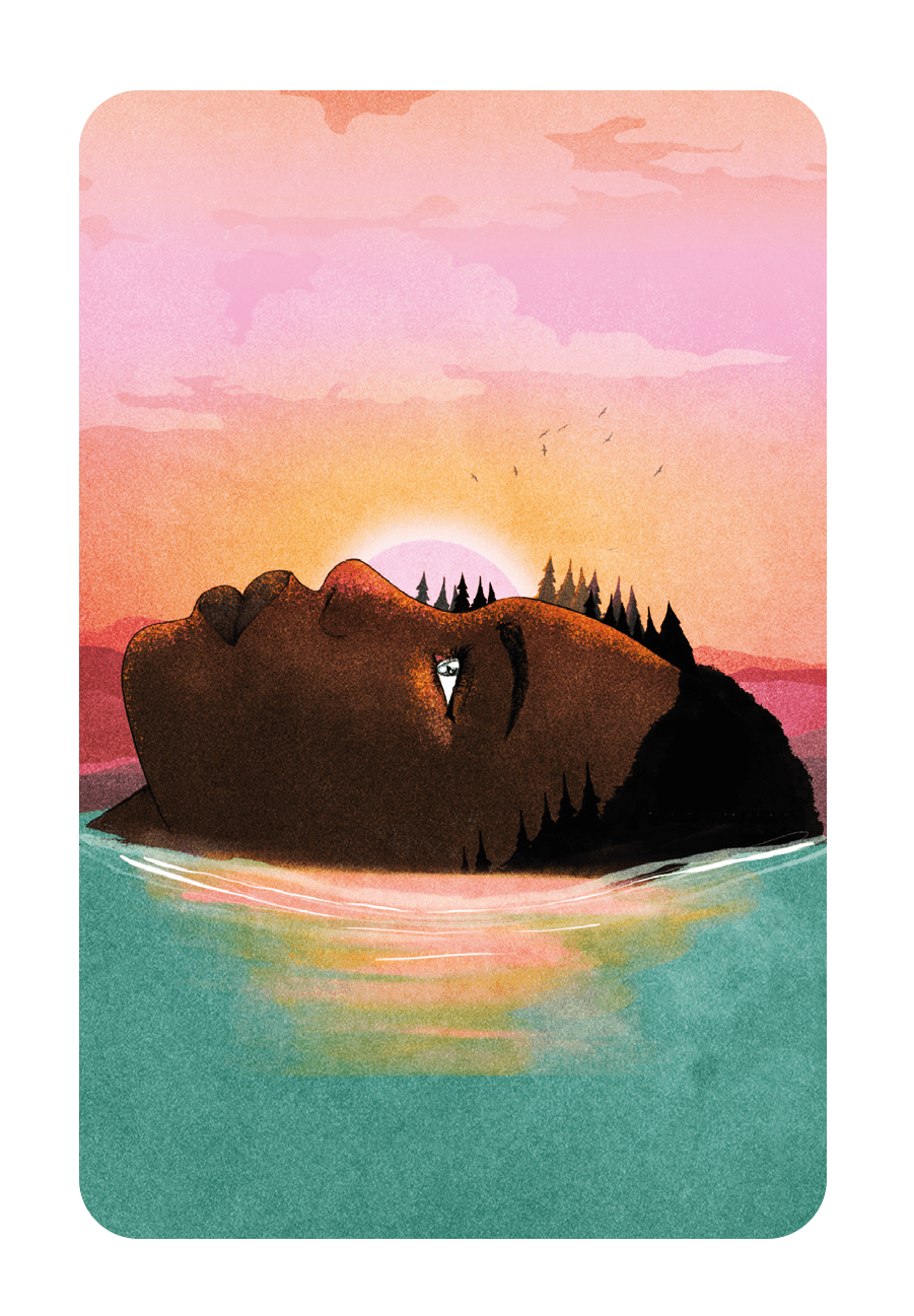 The breath intention card