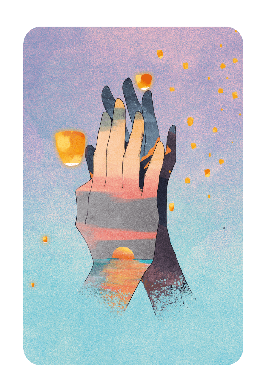 The confidence intention card