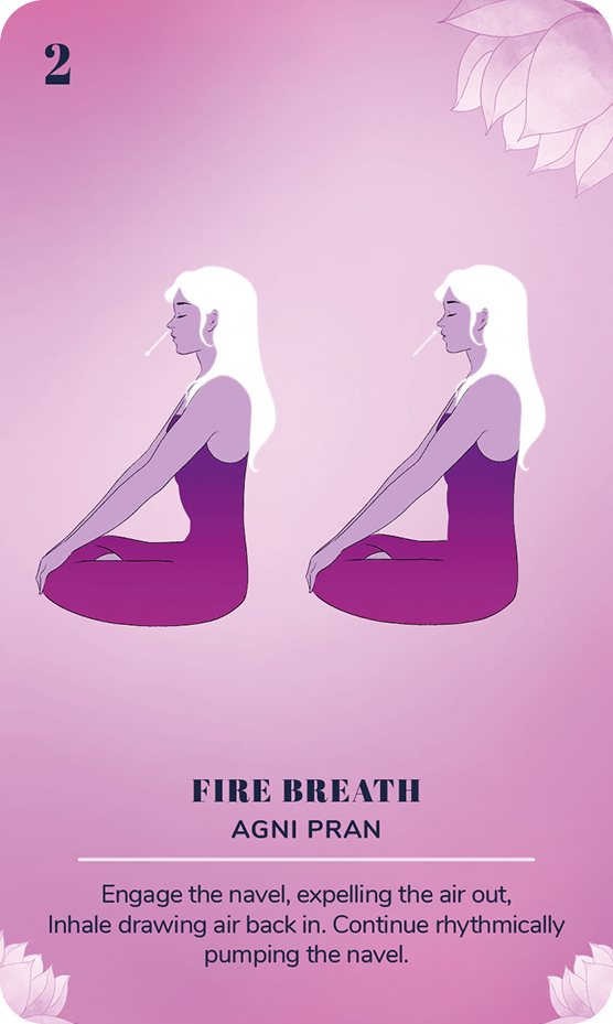 Card 02 from the Kundalini Yoga Deck
