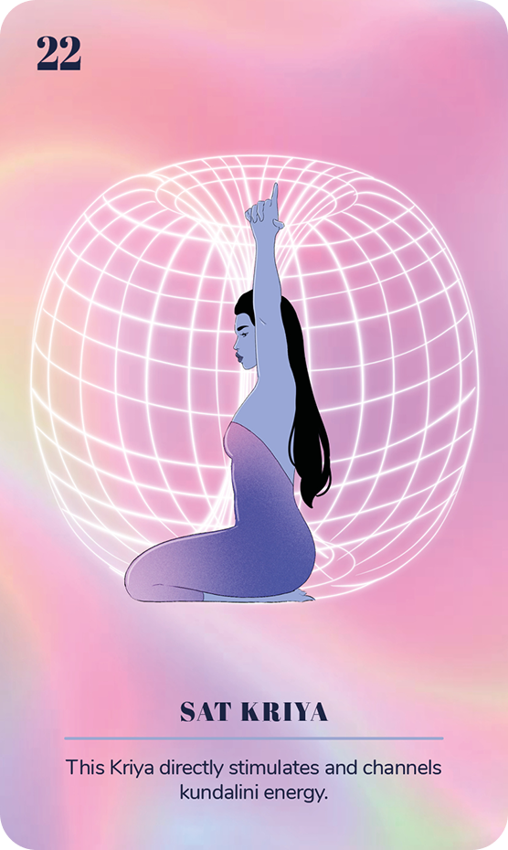 Card 22 from the Kundalini Yoga Deck