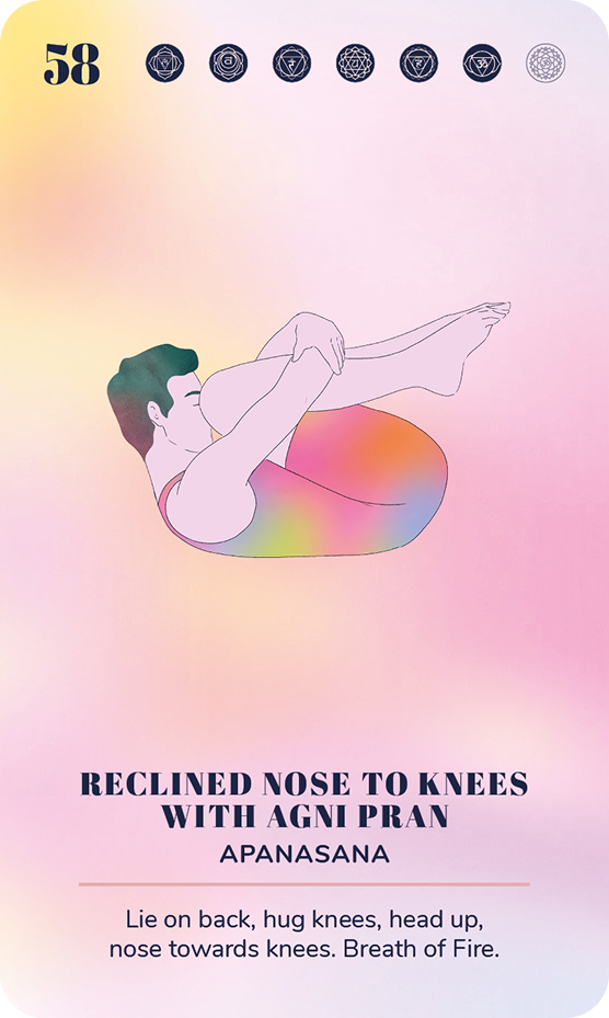 Card 58 from the Kundalini Yoga Deck