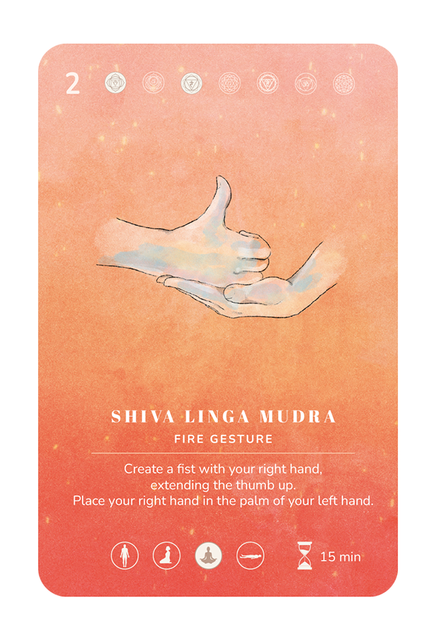 Card 2, Shiva Linga Mudra