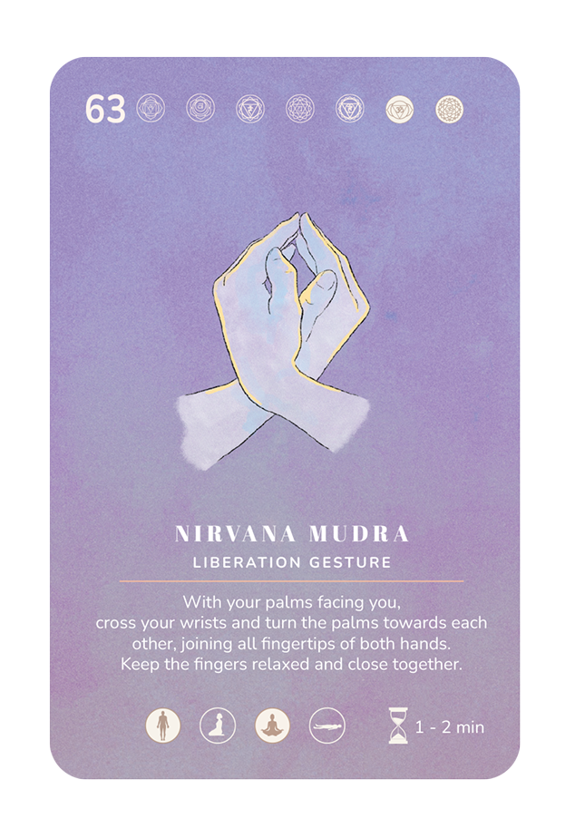Card 63, Nirvana Mudra