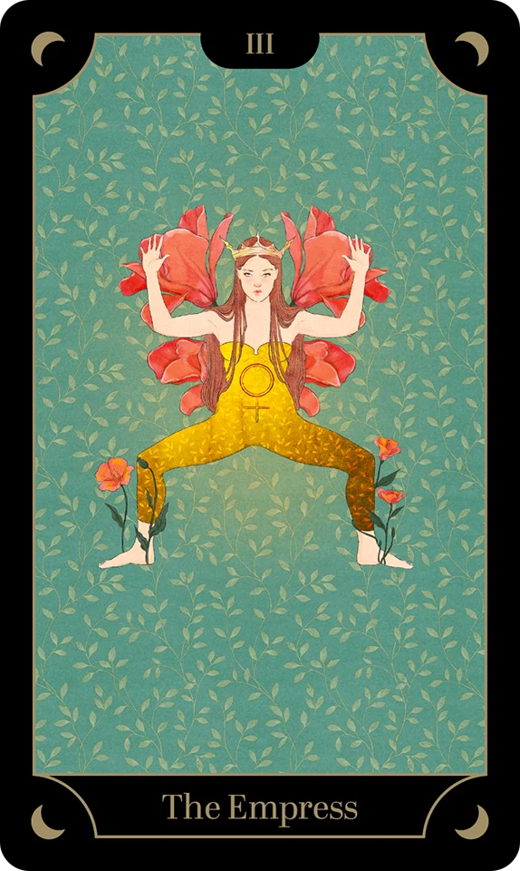 A card from the Tarot Yoga Deck