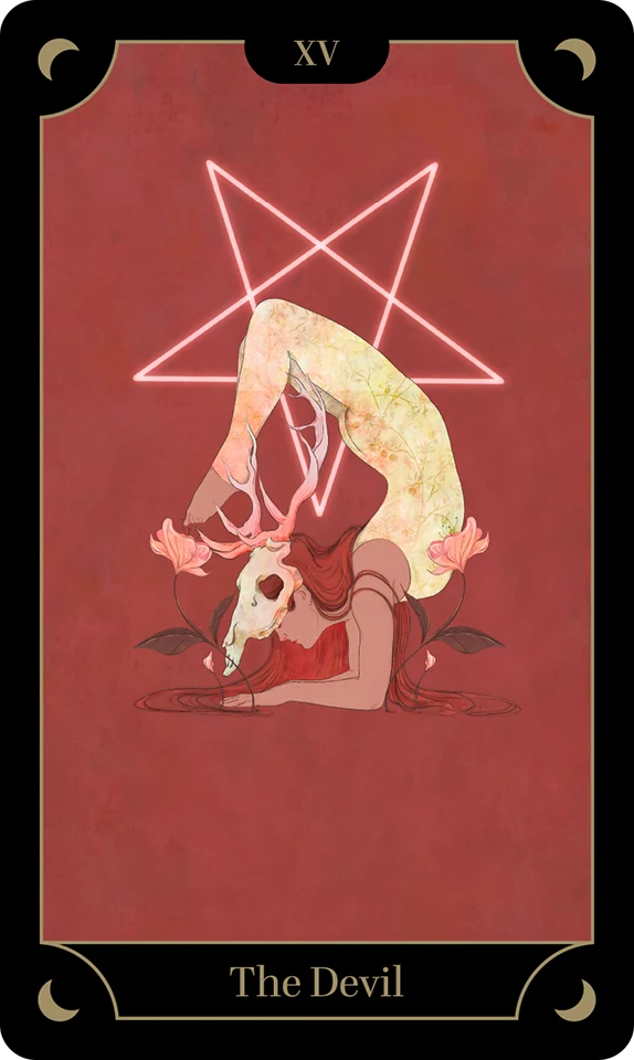 A card from the Tarot Yoga Deck