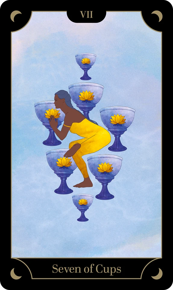 A card from the Tarot Yoga Deck