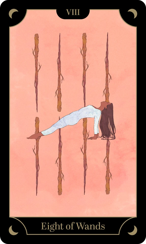 A card from the Tarot Yoga Deck