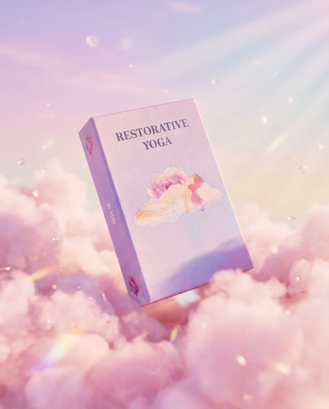 The deck box in pink clouds