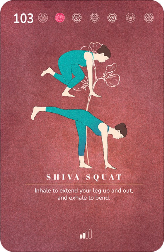 A card from the Asana Expansion Deck
