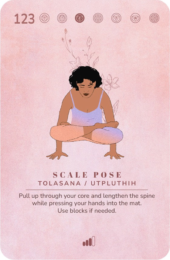 A card from the Asana Expansion Deck