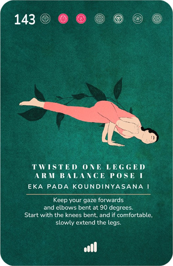 A card from the Asana Expansion Deck
