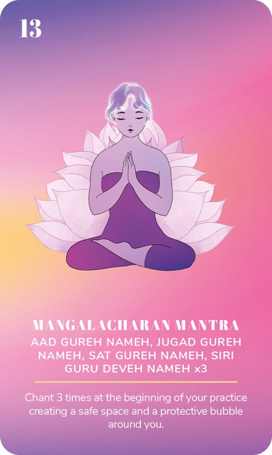 A card from the Kundalini Yoga Deck