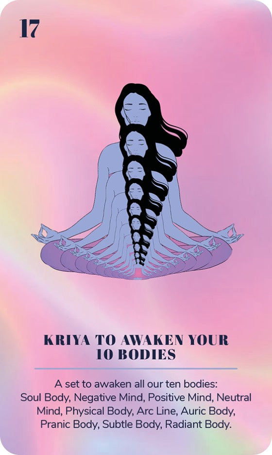 A card from the Kundalini Yoga Deck